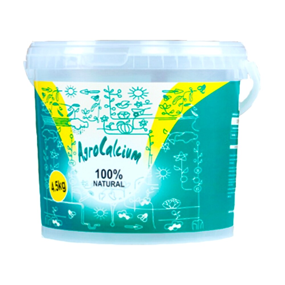 Carbonat de calciu AGROCALCIUM - Galeata 4,5 kg, Cemrom, 100% BIO