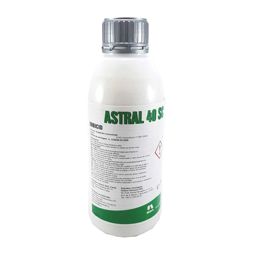 Erbicid ASTRAL 40 OD, Nufarm, Postemergent, Porumb - 1 Litru