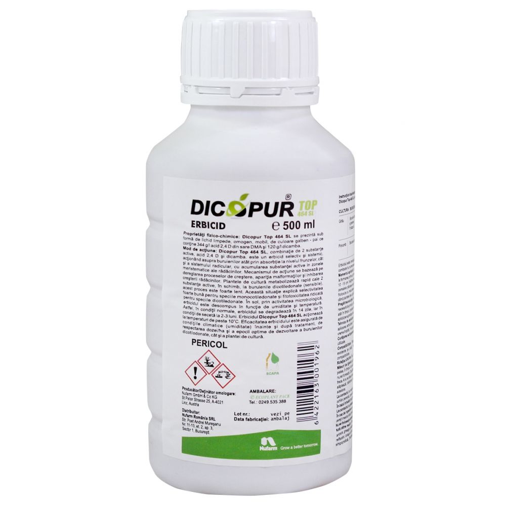 Erbicid Dicopur Top 464 SL, 500 ml