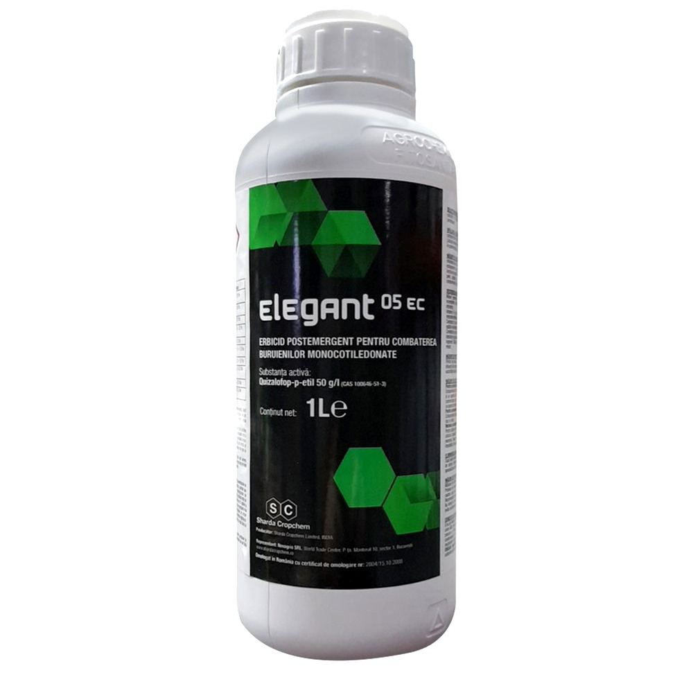 Erbicid ELEGANT 05 EC - 1 Litru, Sharda, Postemergent - Data valabilitate: 10.12.2023
