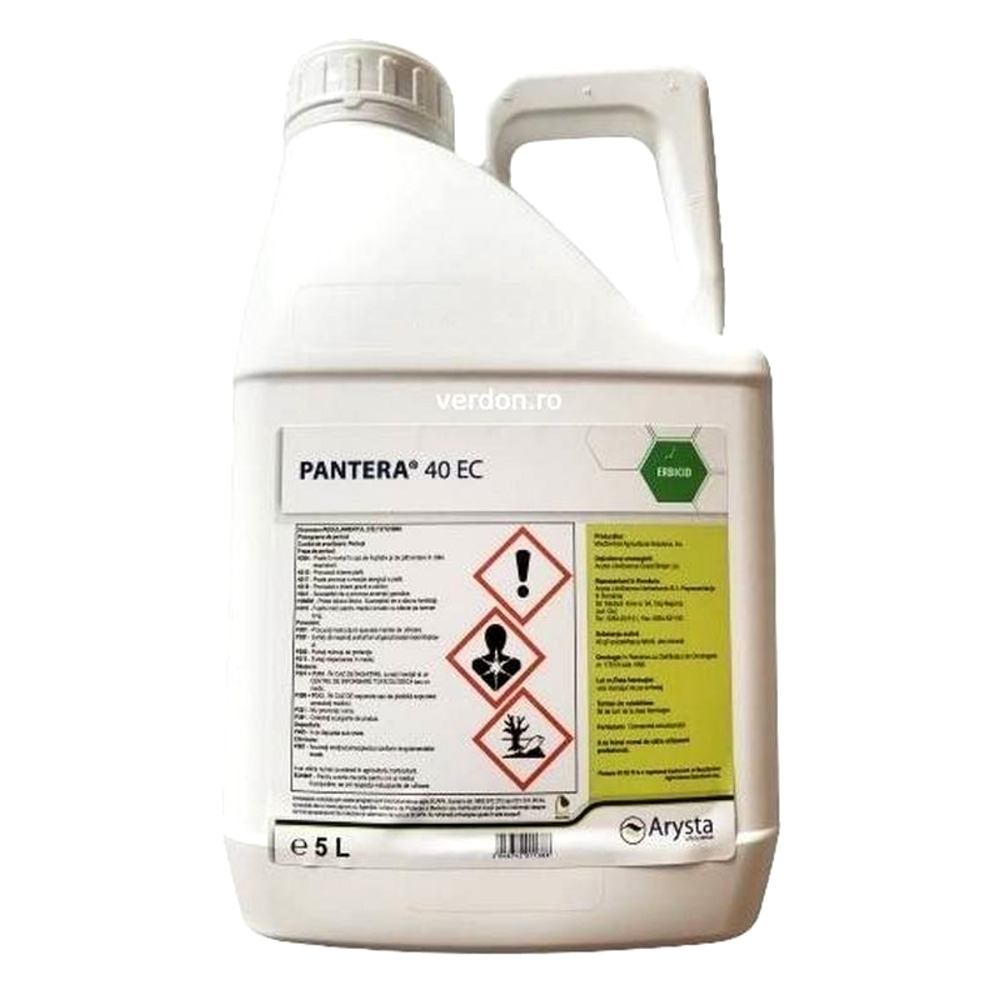 Erbicid PANTERA 40 EC, UPL - 5 Litri - Data valabilitate: 04.10.2024