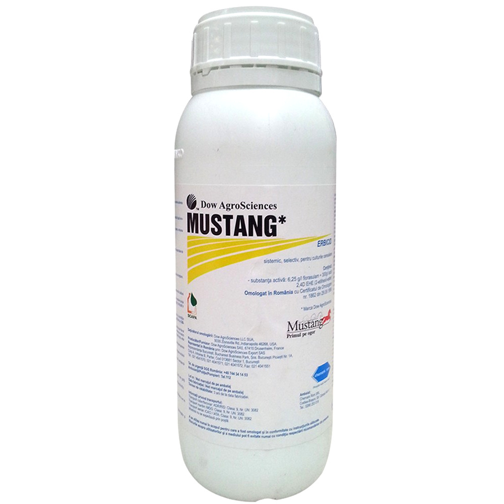 Erbicid selectiv MUSTANG - 500 ml, Dow AgroScience, Postemergent