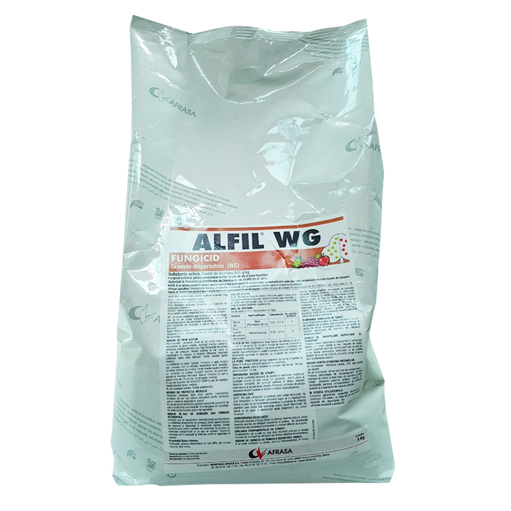 Fungicid ALFIL WG - 5 kg, Jebagro, Vita de vie, Pomi fructiferi, Sistemic
