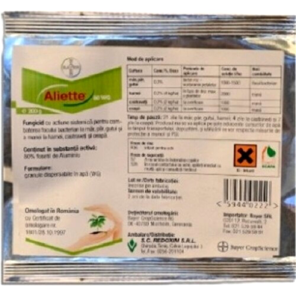 Fungicid - Aliette 80 WG 200 gr