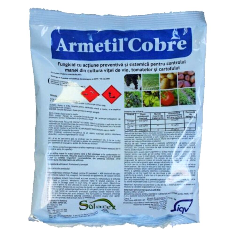 Fungicid Armetil Cobre, 250 gr