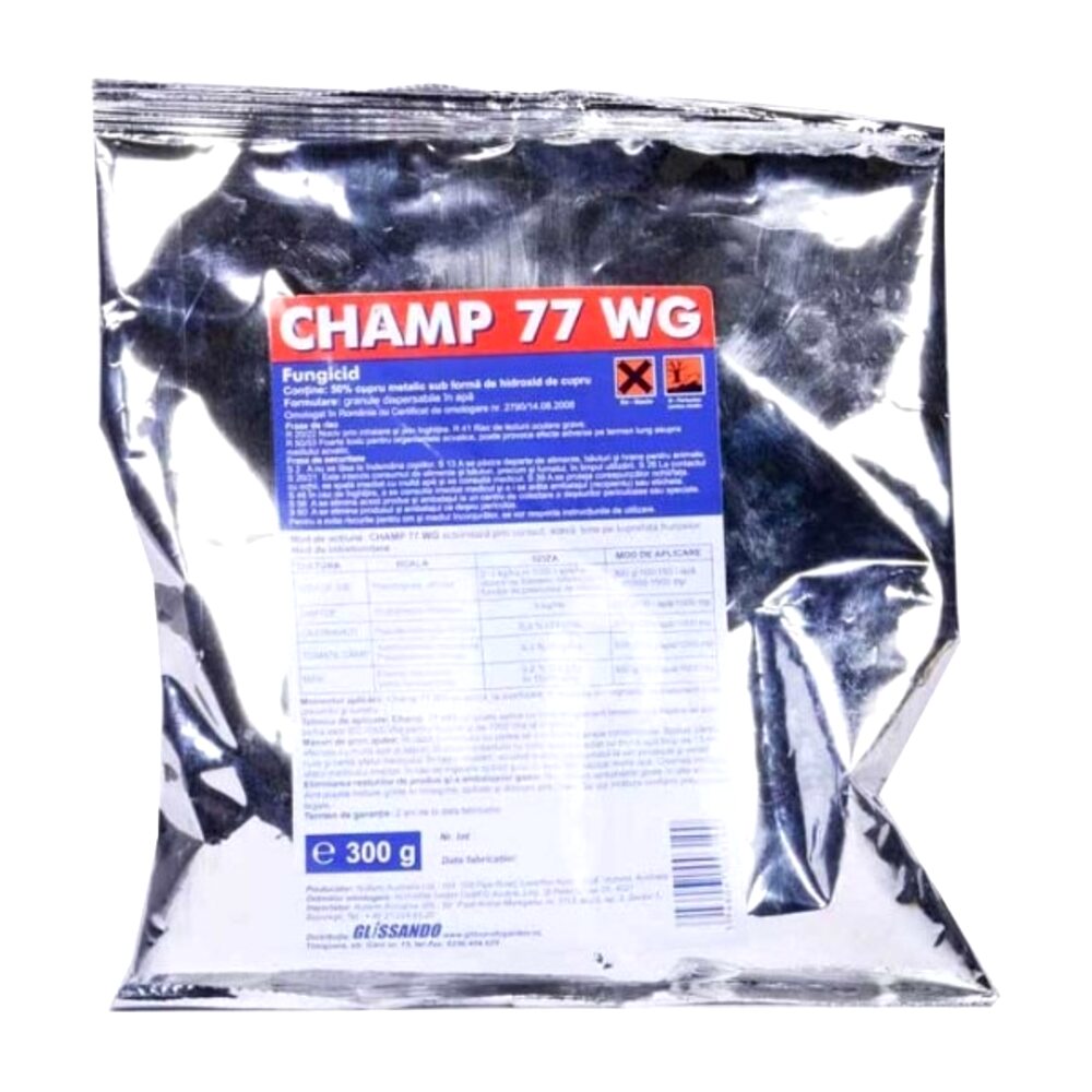 Fungicid Champ 77 WG, 300 g