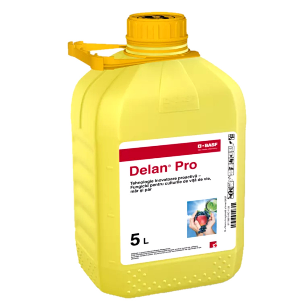 Fungicid DELAN PRO - 5 Litri, BASF, Mar, Par, Vita de vie, Sistemic