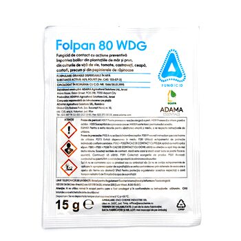 Fungicid Folpan 80 WDG 15 g