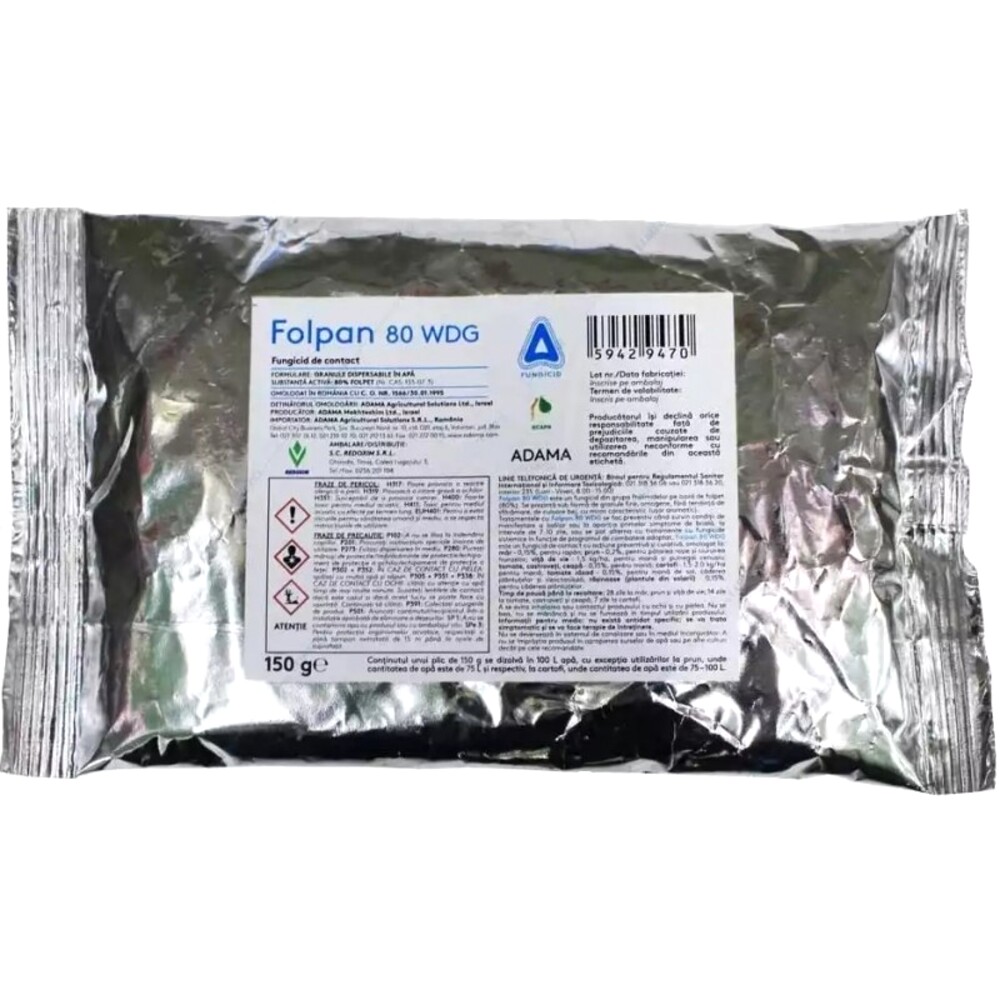 Fungicid - Folpan 80 WDG, 5000 gr