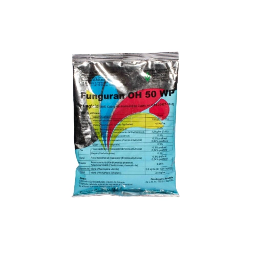 Fungicid Funguran OH 50 WP, 300g