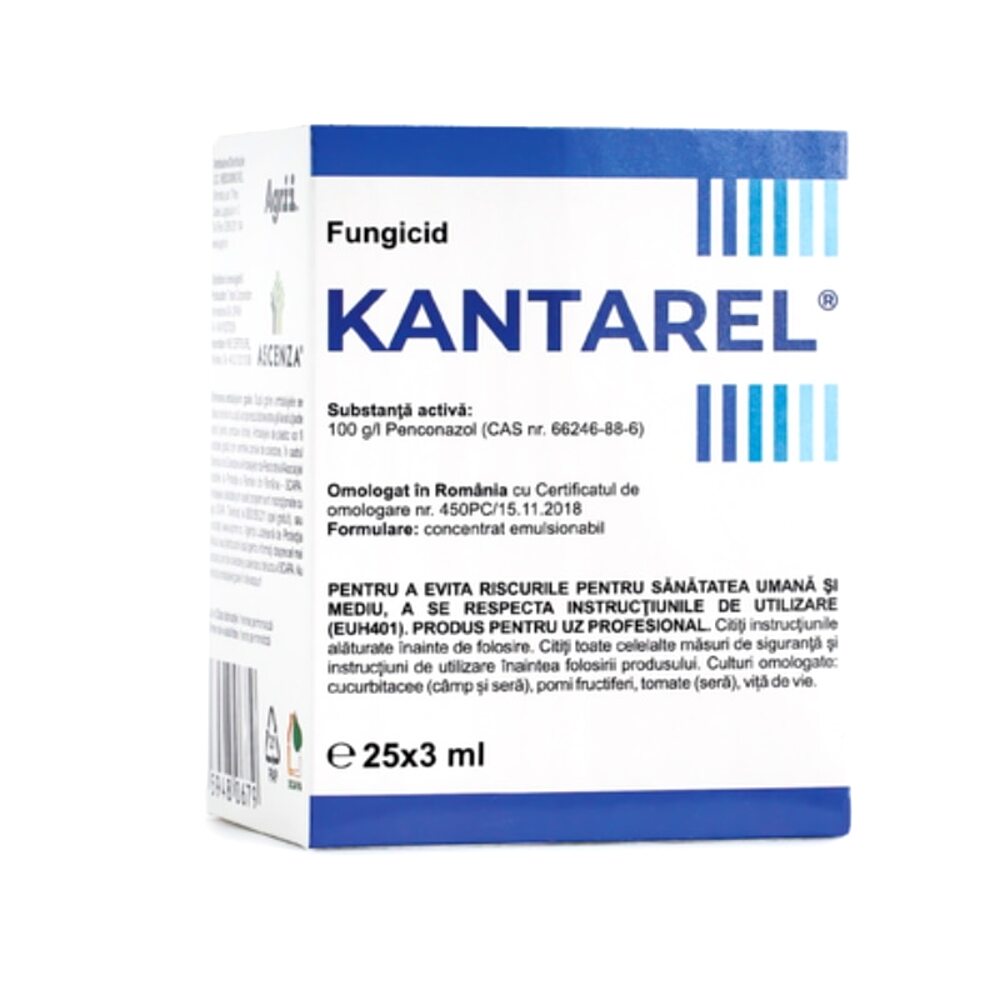 Fungicid Kantarel, 100g/l penconazol, 30ml