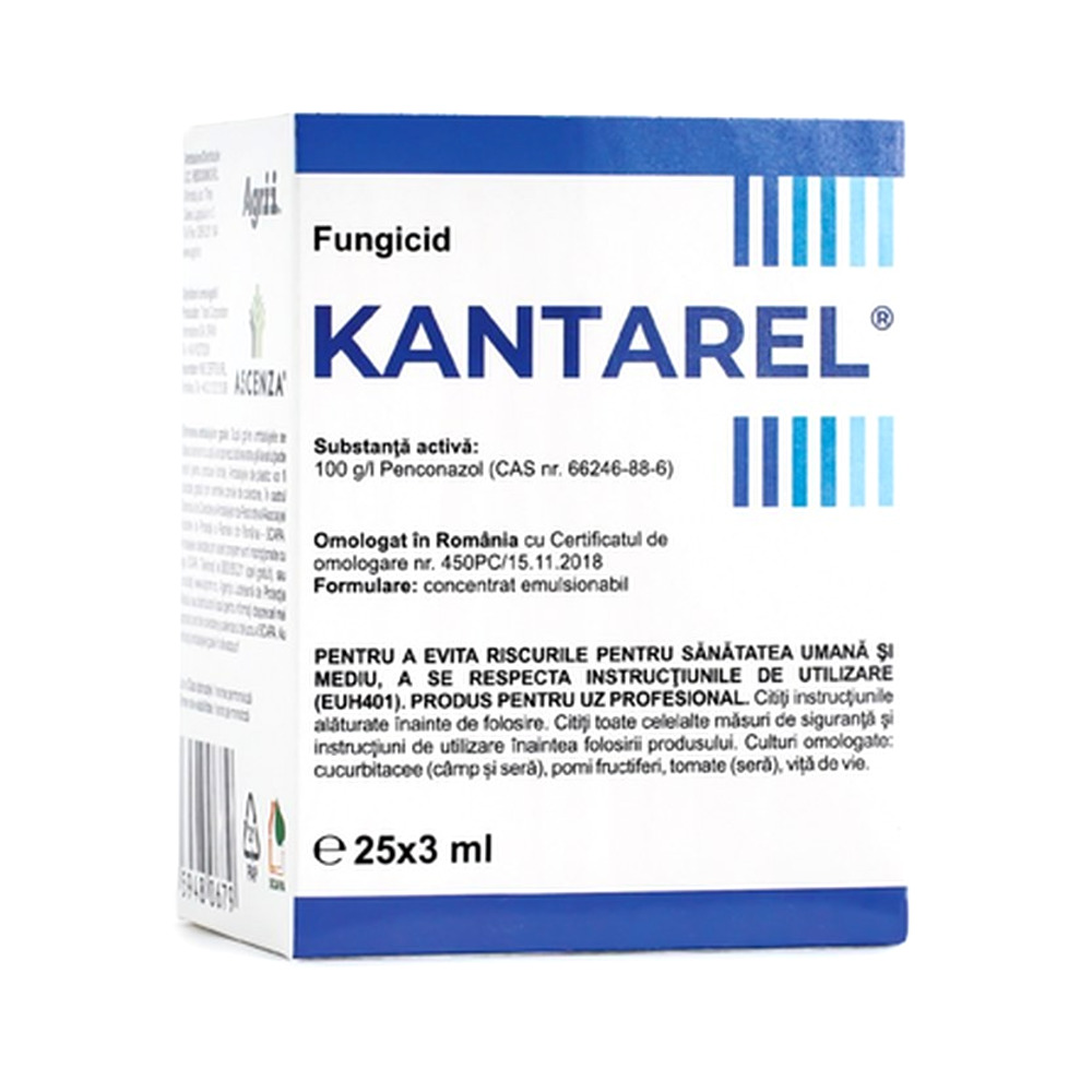 Fungicid KANTAREL - 3 ml, Ascenza, Fainare, Sistemic