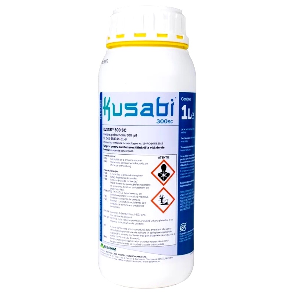 Fungicid KUSABI 300 SC - 1 Litru, Belchim, Vita de vie, Sistemic