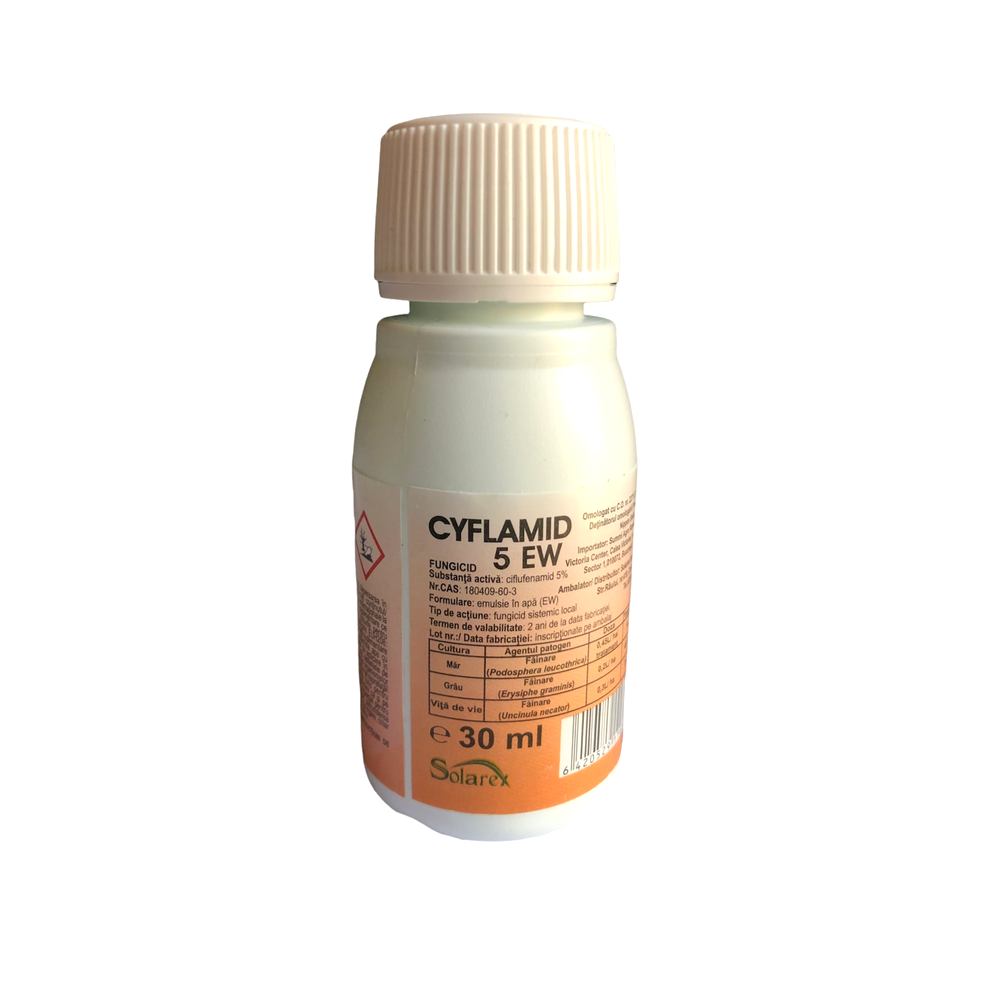 Fungicid pentru fainare, Cyflamid 5 EW, 30 ml