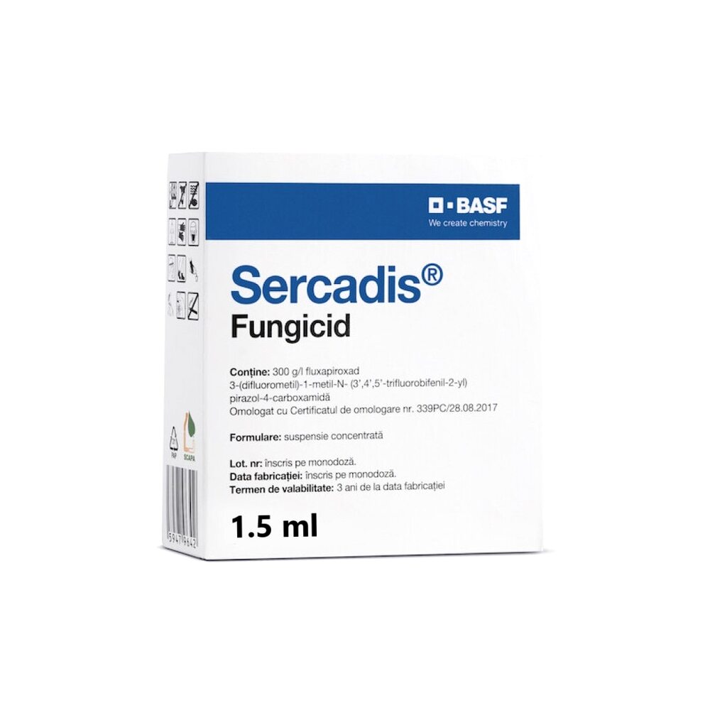 Fungicid Sercadis, 1.5 ml