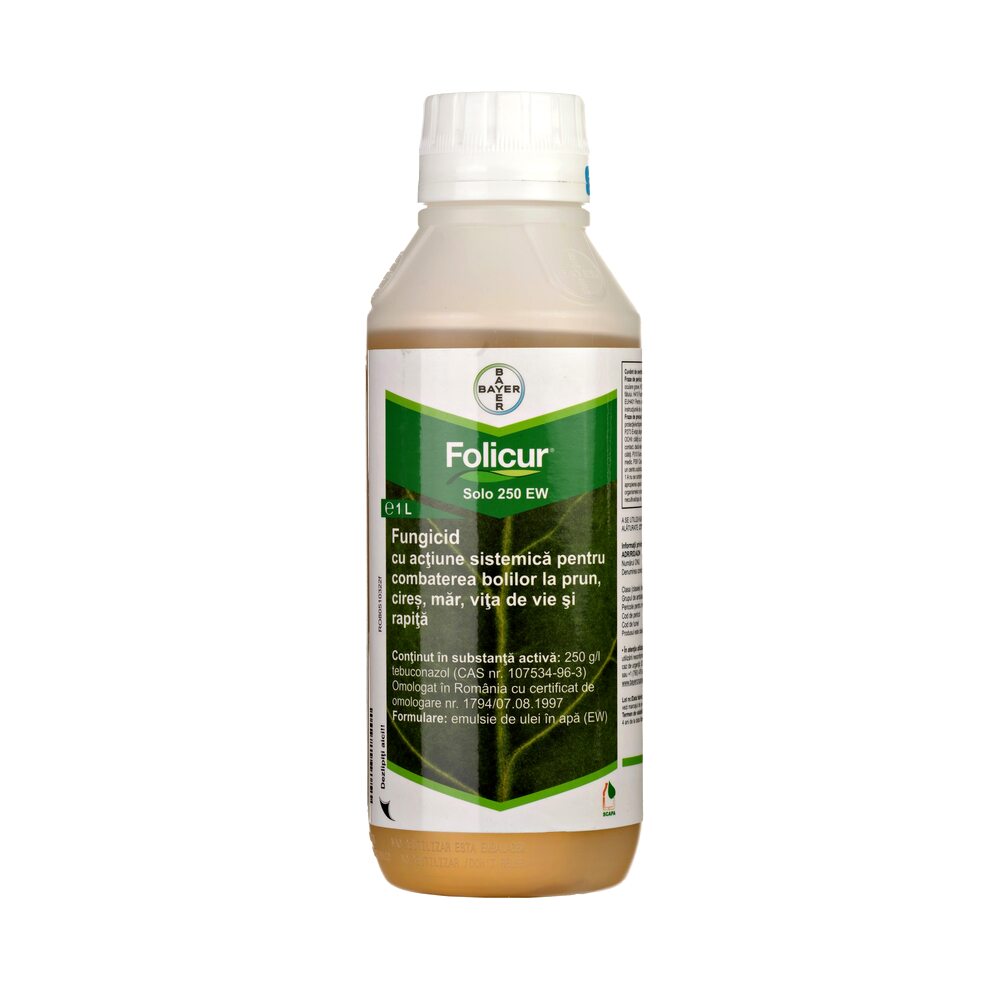 Fungicid sistemic , FOLICUR SOLO 250EC , 1L