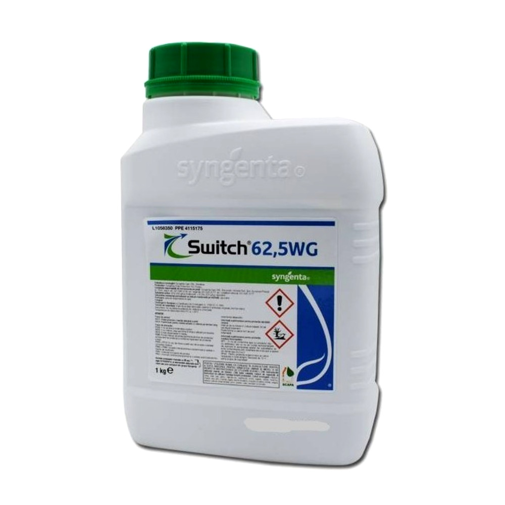 Fungicid SWITCH 62,5 WG - 1 kg, Syngenta, Sistemic, Flori, Legume, Vita de vie