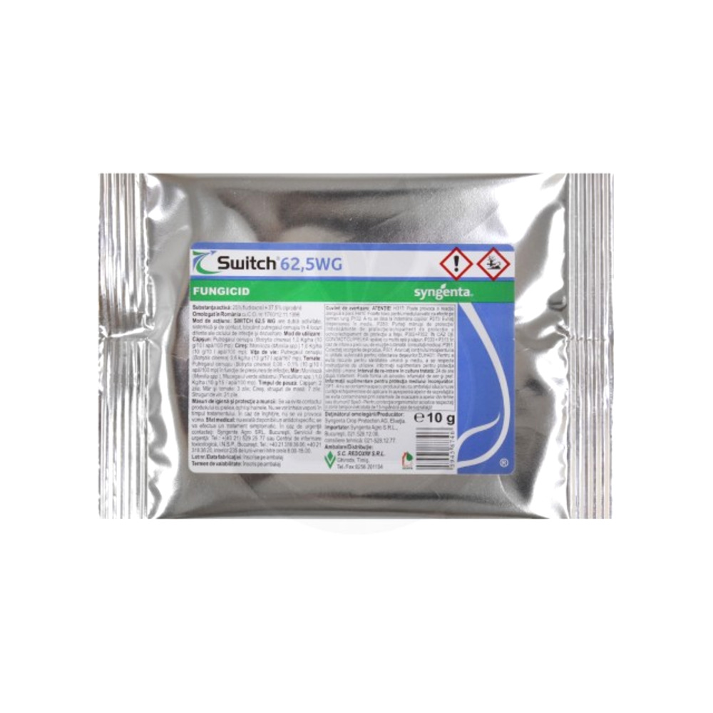 Fungicid Switch 62,5 WG 100 GR