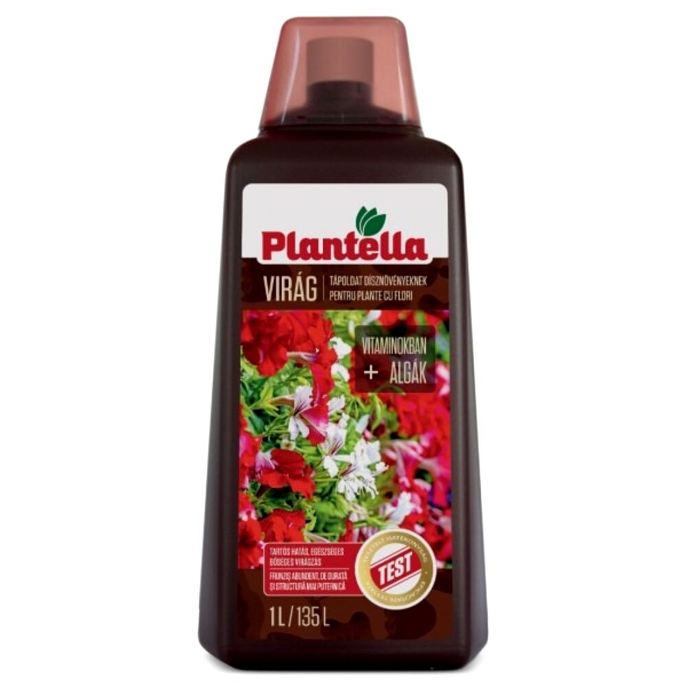 Ingrasamant lichid pentru plante cu flori, Plantella, 1 l