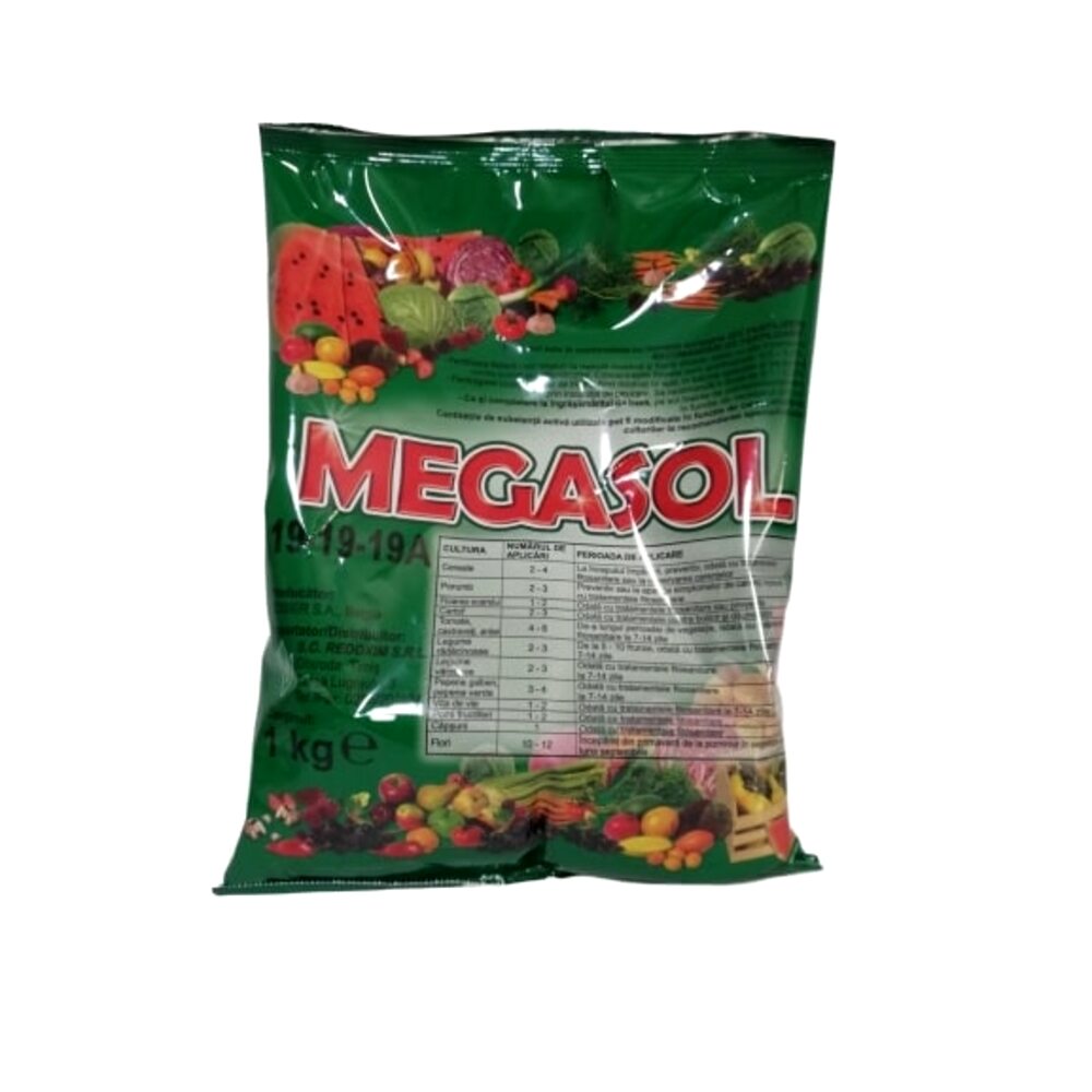 Ingrasamant - Megasol 19-19-19, 1 kg