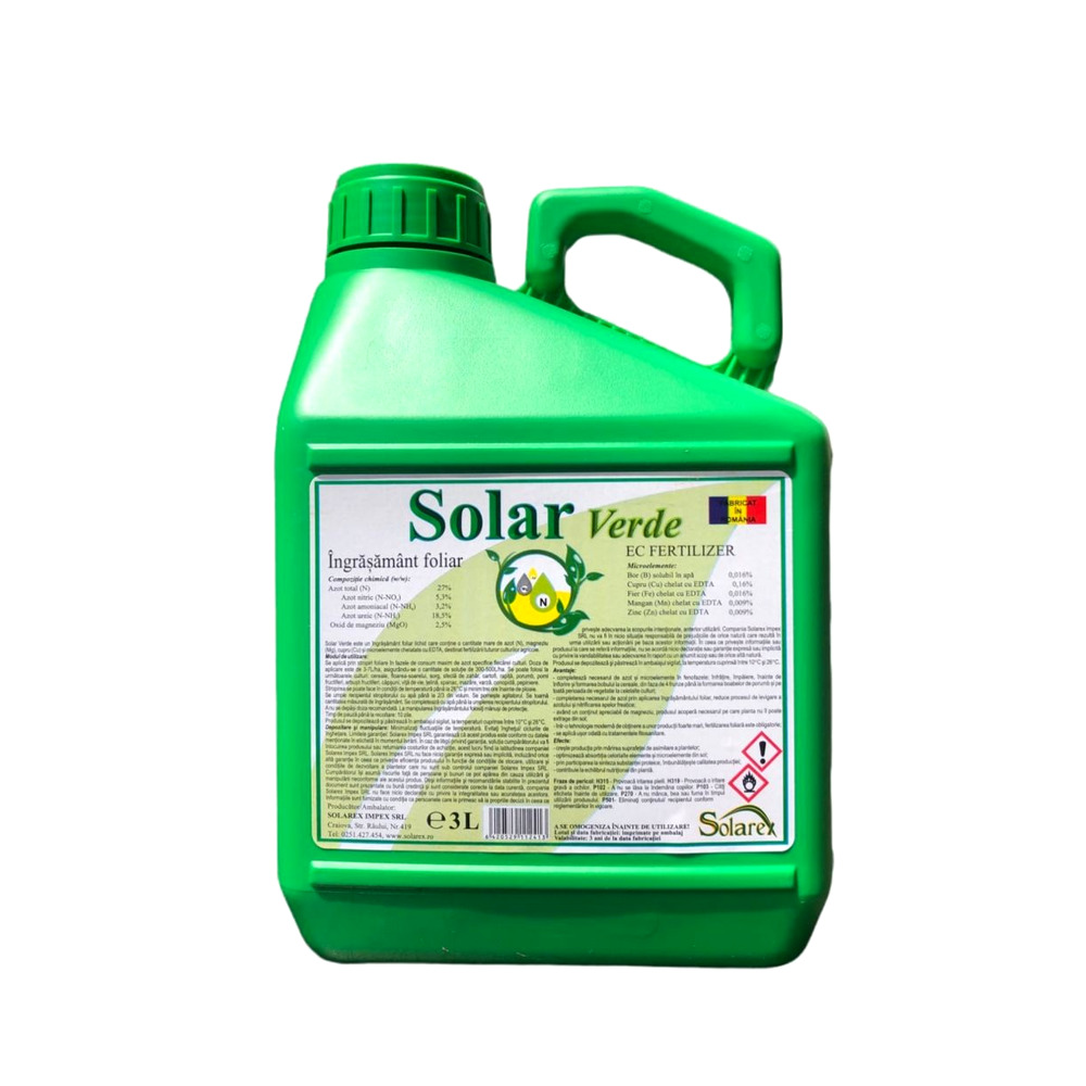 Ingrasamant Solar Verde, 3 l