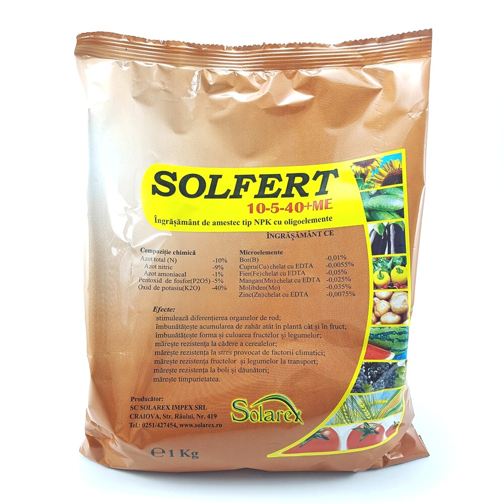 Ingrasamant Solfert 10-05-40+ME 1 kg