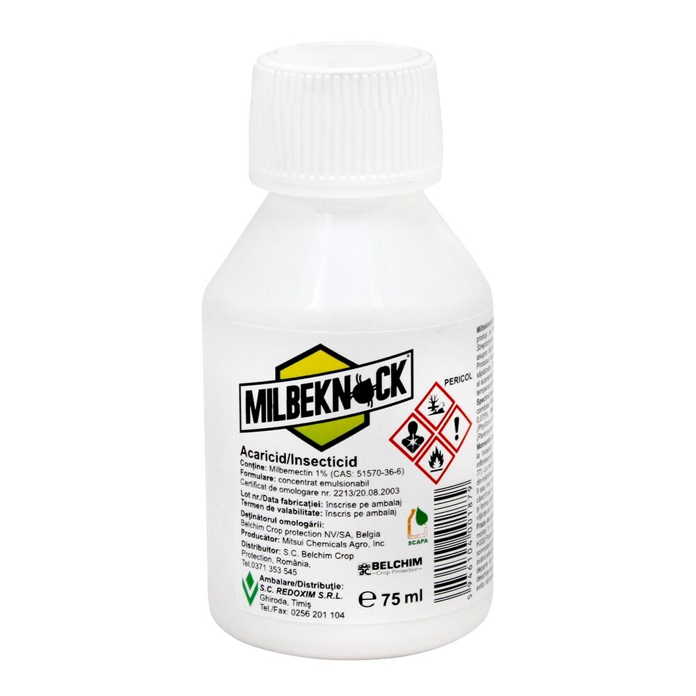 Insecticid/Acaricid Milbeknock EC, 75 ml