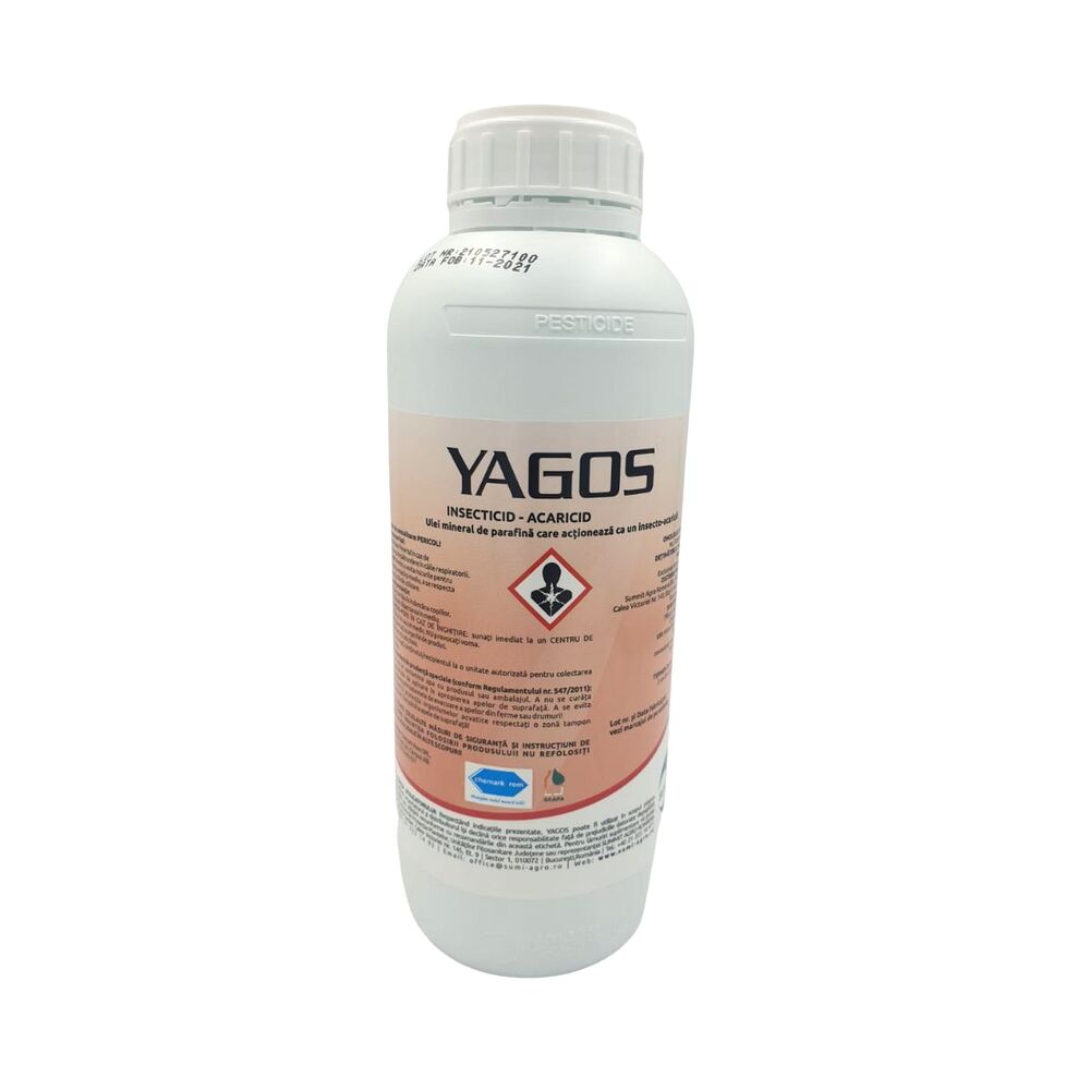 Insecticid-Acaricid (Ulei horticol) Yagos, 1 litru