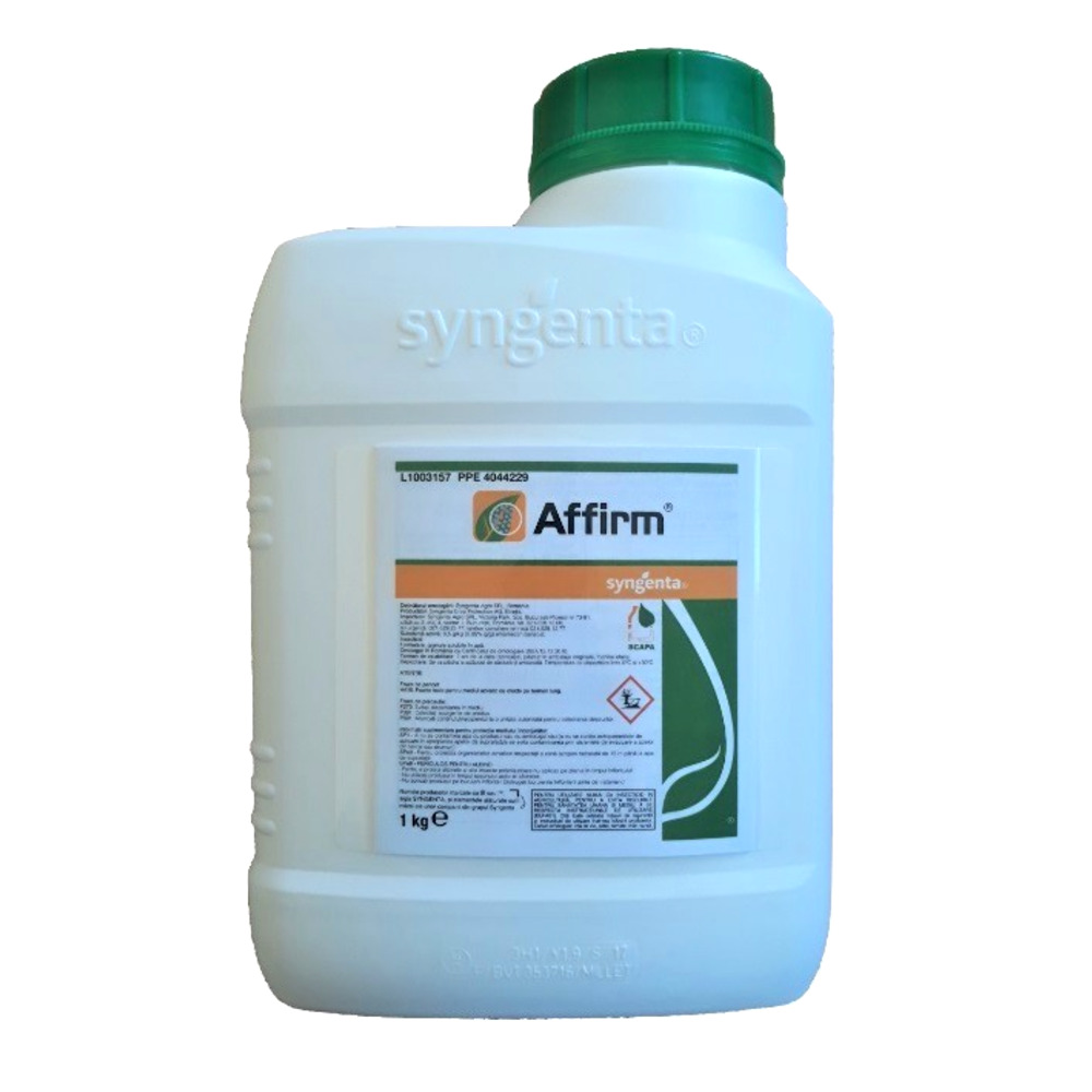 Insecticid AFFIRM - 1 kg, Syngenta, Contact, Vita de vie, Mar, Tomate, Varza, Ardei