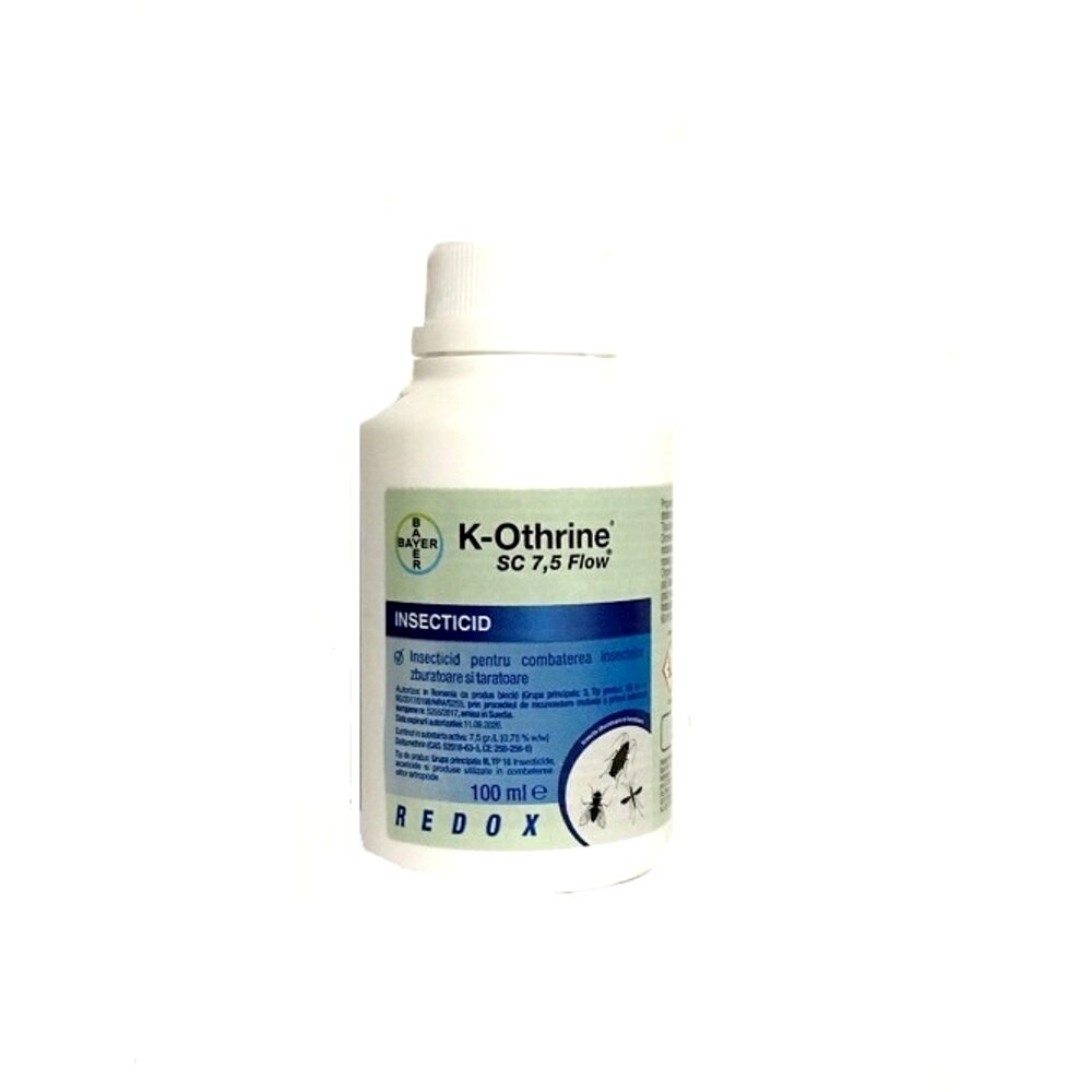 Insecticid Bayer K-othrine SC 7.5 Flow, 100 ml