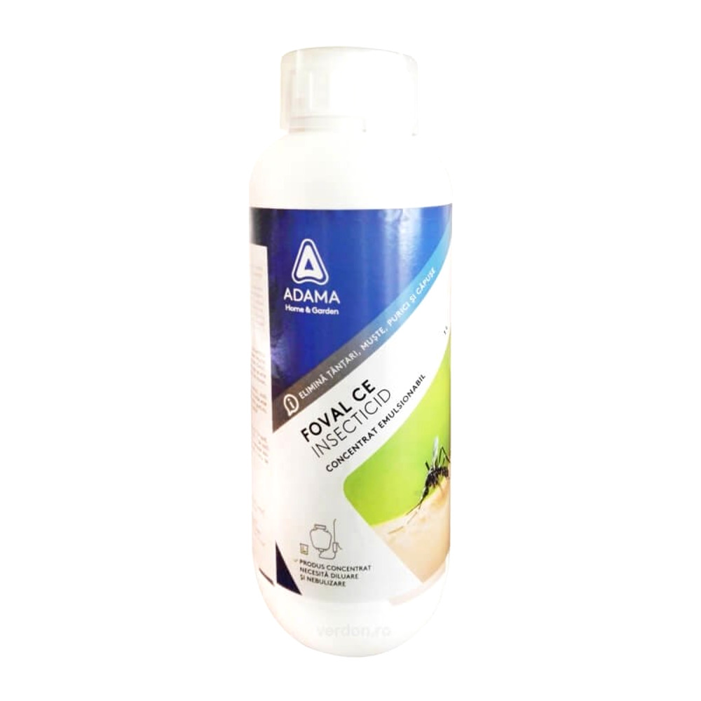 Insecticid FOVAL CE - 1 Litru, Kollant Italia, Muste, Tantari, Gandaci de Bucatarie
