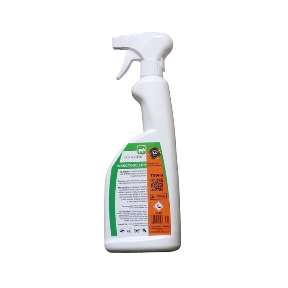 Insecticid gata de lucru insecte zburatoare INSEKTOKILLER 750 ML ,Pestmaster