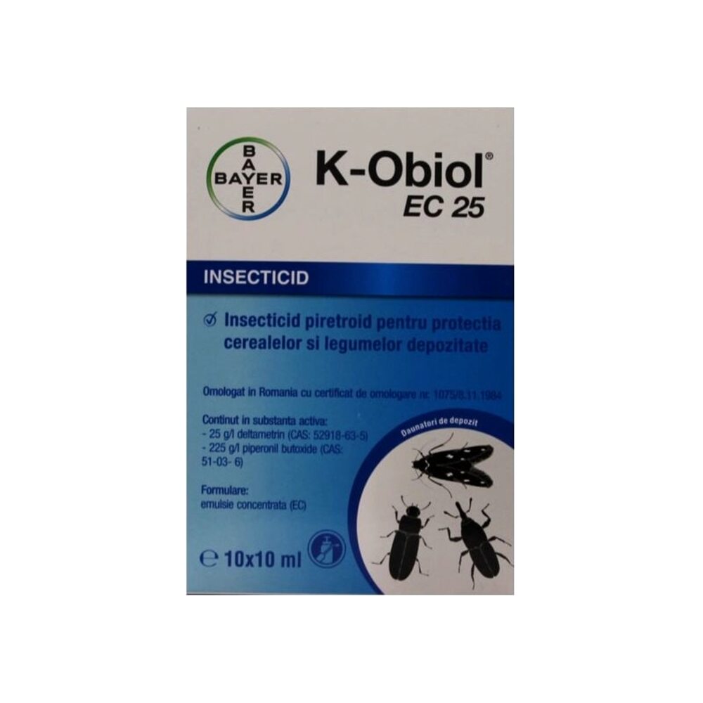 Insecticid - K-Obiol 25 EC, 10 ml