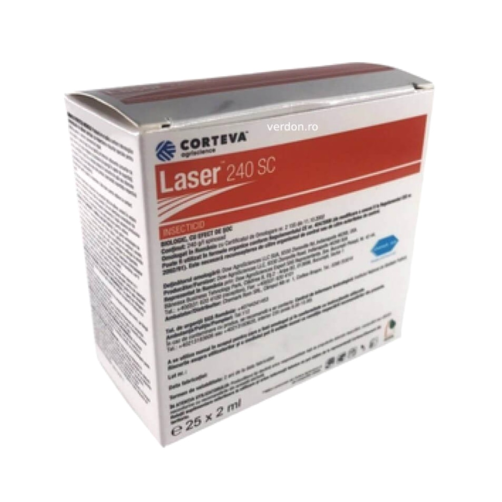 Insecticid LASER 240 SC - 2 ml, Dow AgroSciences, Contact, Pomi fructiferi, Vita de vie, Legume