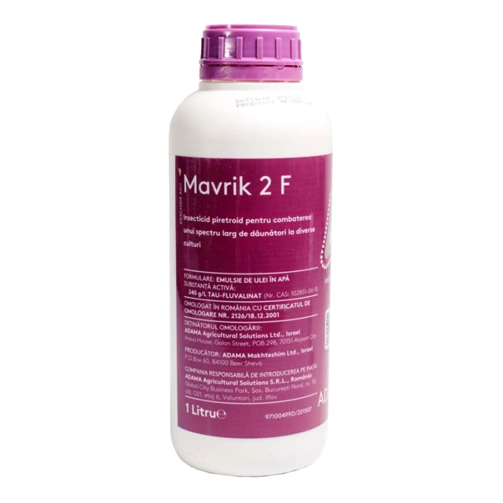 Insecticid MAVRIK 2 F - 1 Litru, Adama, Contact