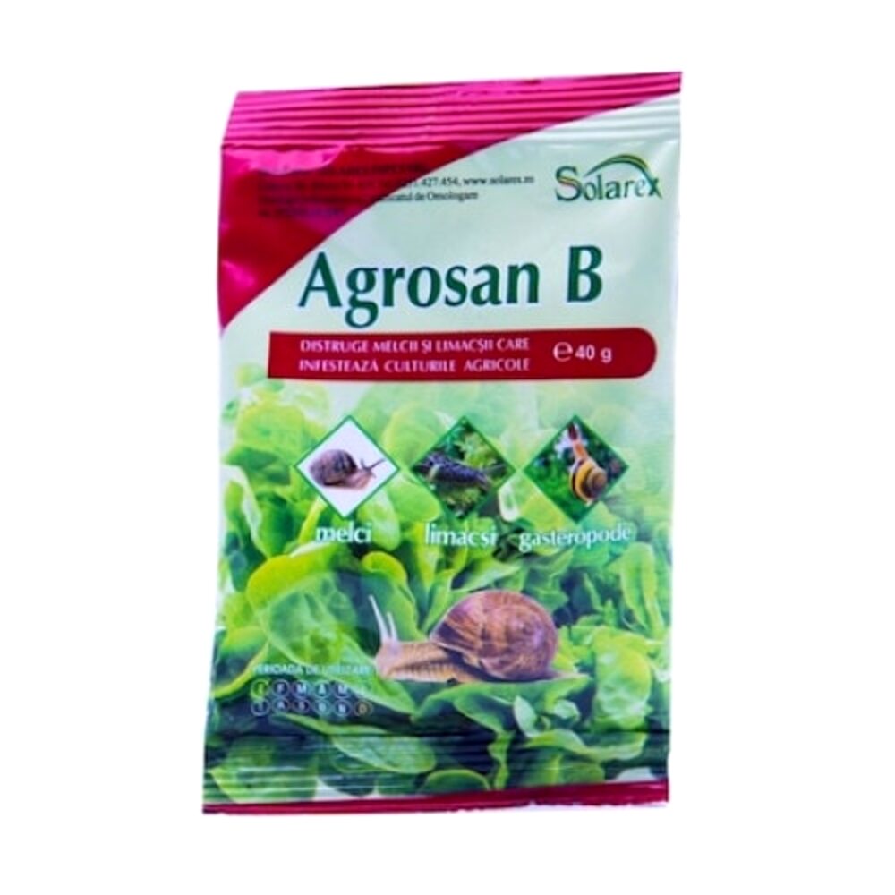 Insecticid moluscocid Agrosan B, 40 g