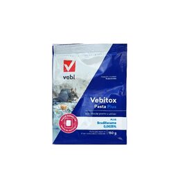 Momeala raticida impotriva rozatoarelor, Vebitox Pasta Plus 150 g