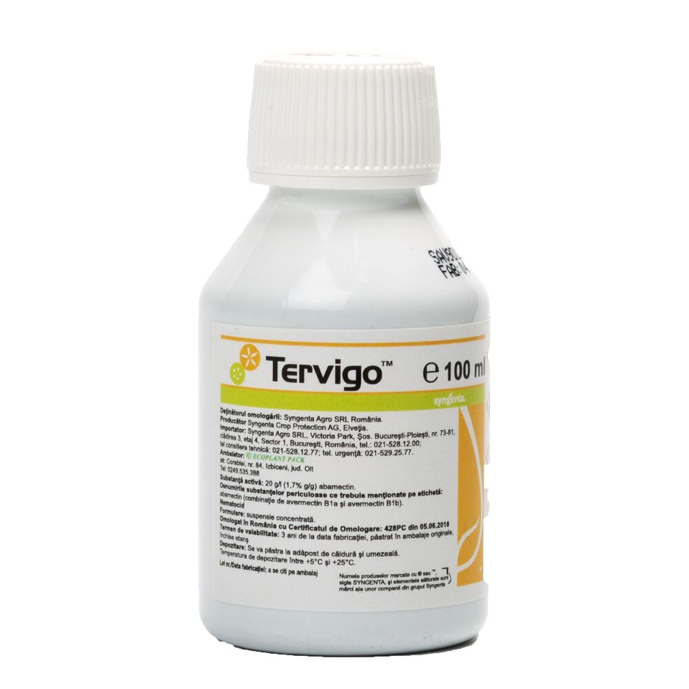 Nematocid TERVIGO - 100 ml, Syngenta, Contact