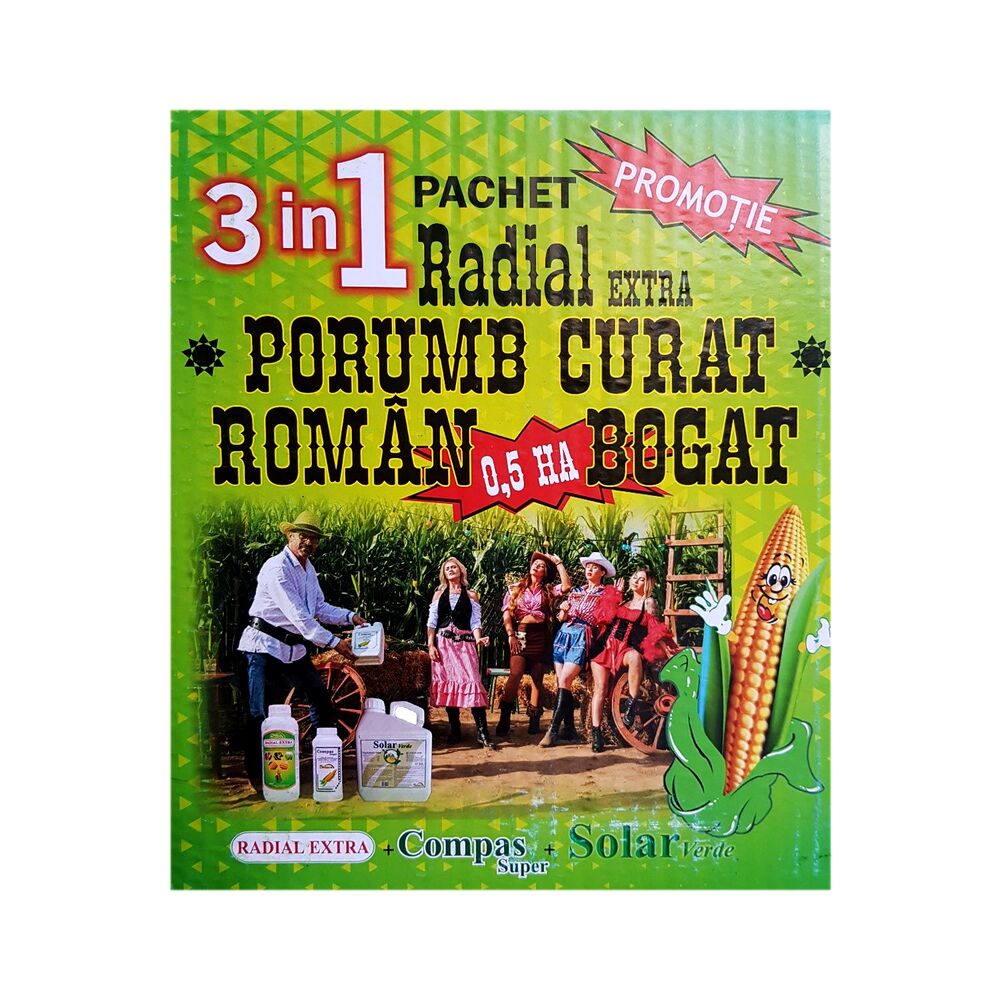 Pachet 3 in 1 Radial Extra - Porumb Curat 0.5 Ha