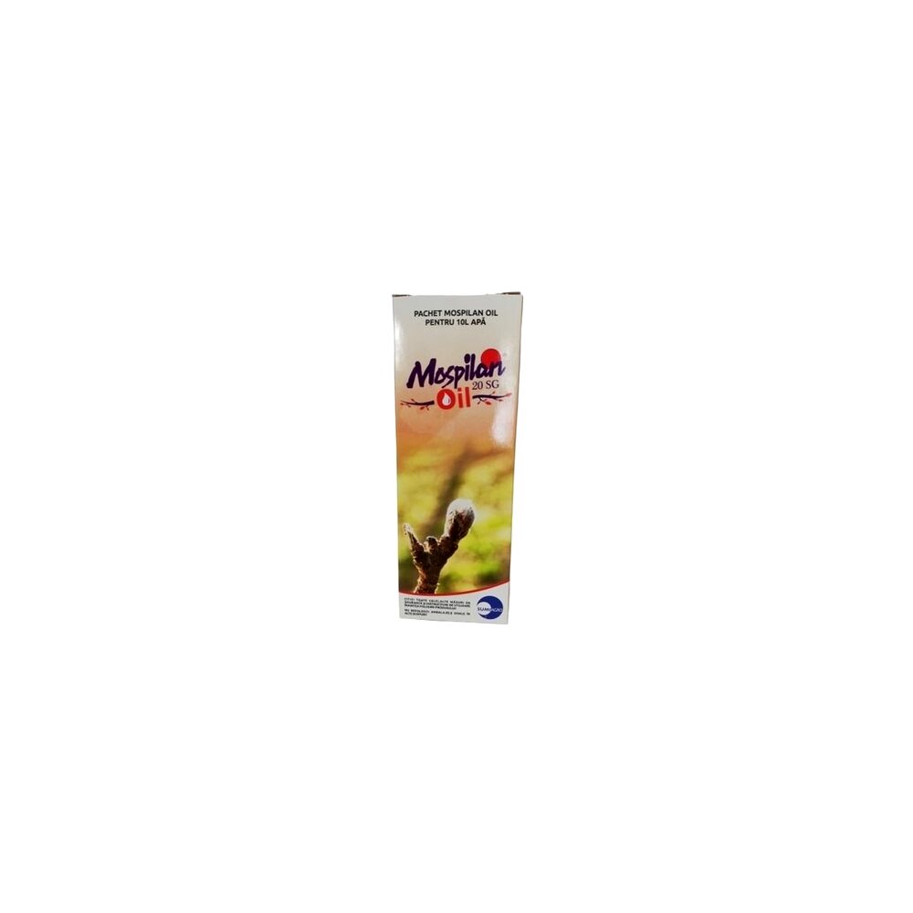 Pachet stropire pomi fructiferi/ otrava impotriva paduchilor, insecticid si fungicid, Mospilan Oil 20 SG, necesar pentru 20 L