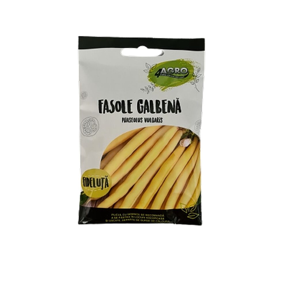 Seminte fasole galbena fideluta Berggold, 200g