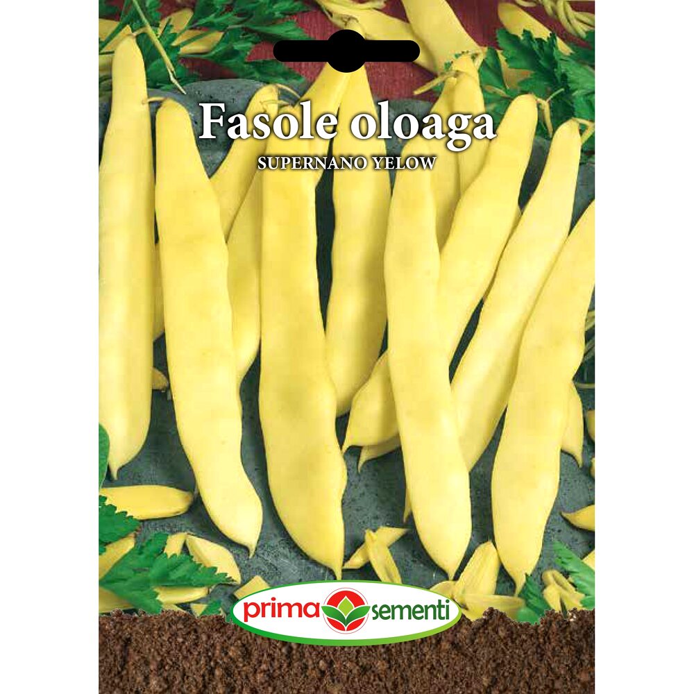 Seminte fasole oloaga Supernano Yellow, 100 gr, Prima Sementi