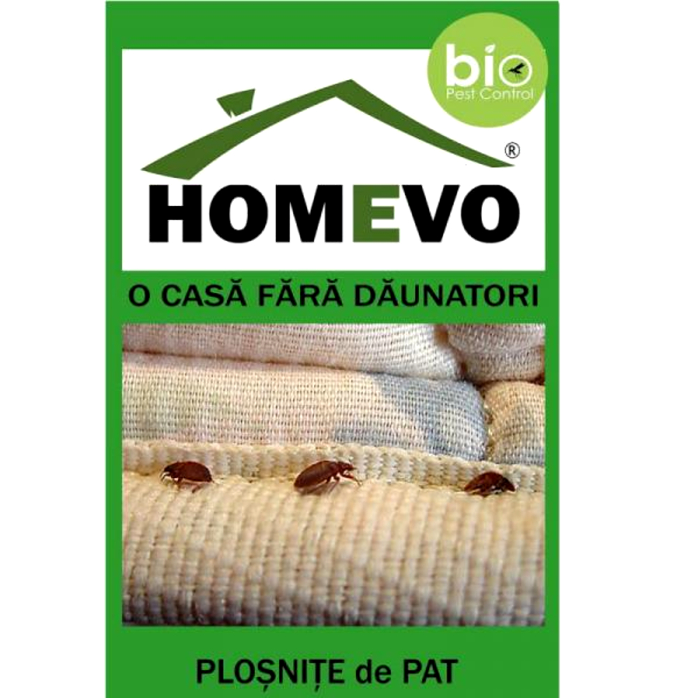 Tratament ecologic antiplosnite de pat Homevo